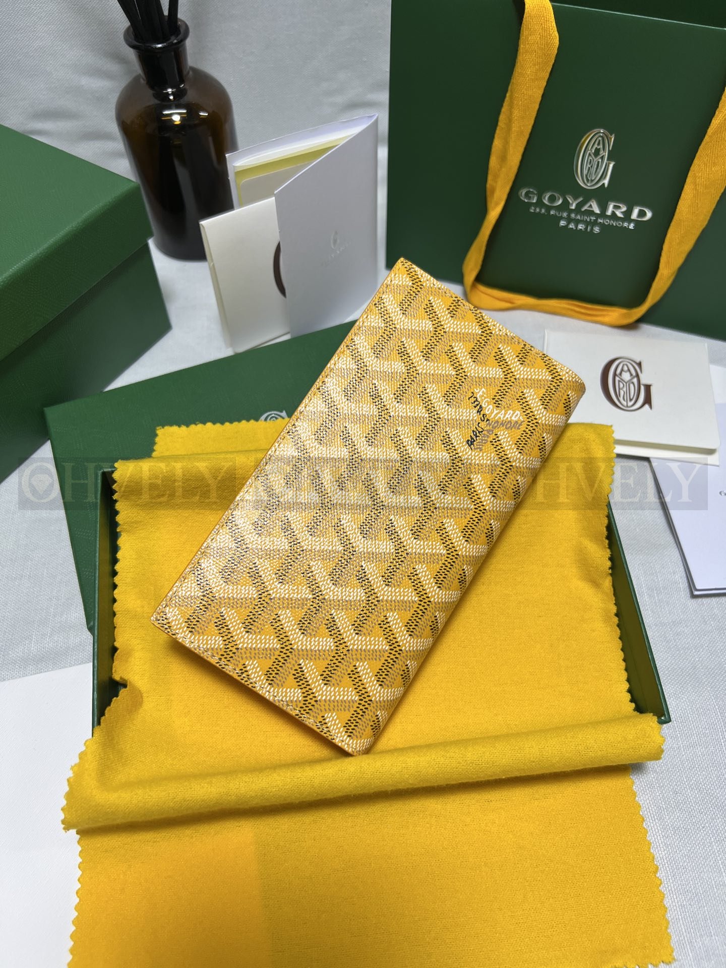 GOYARD 고야드 리슐리외 롱 수납 월렛 옐로우 상품 썸네일