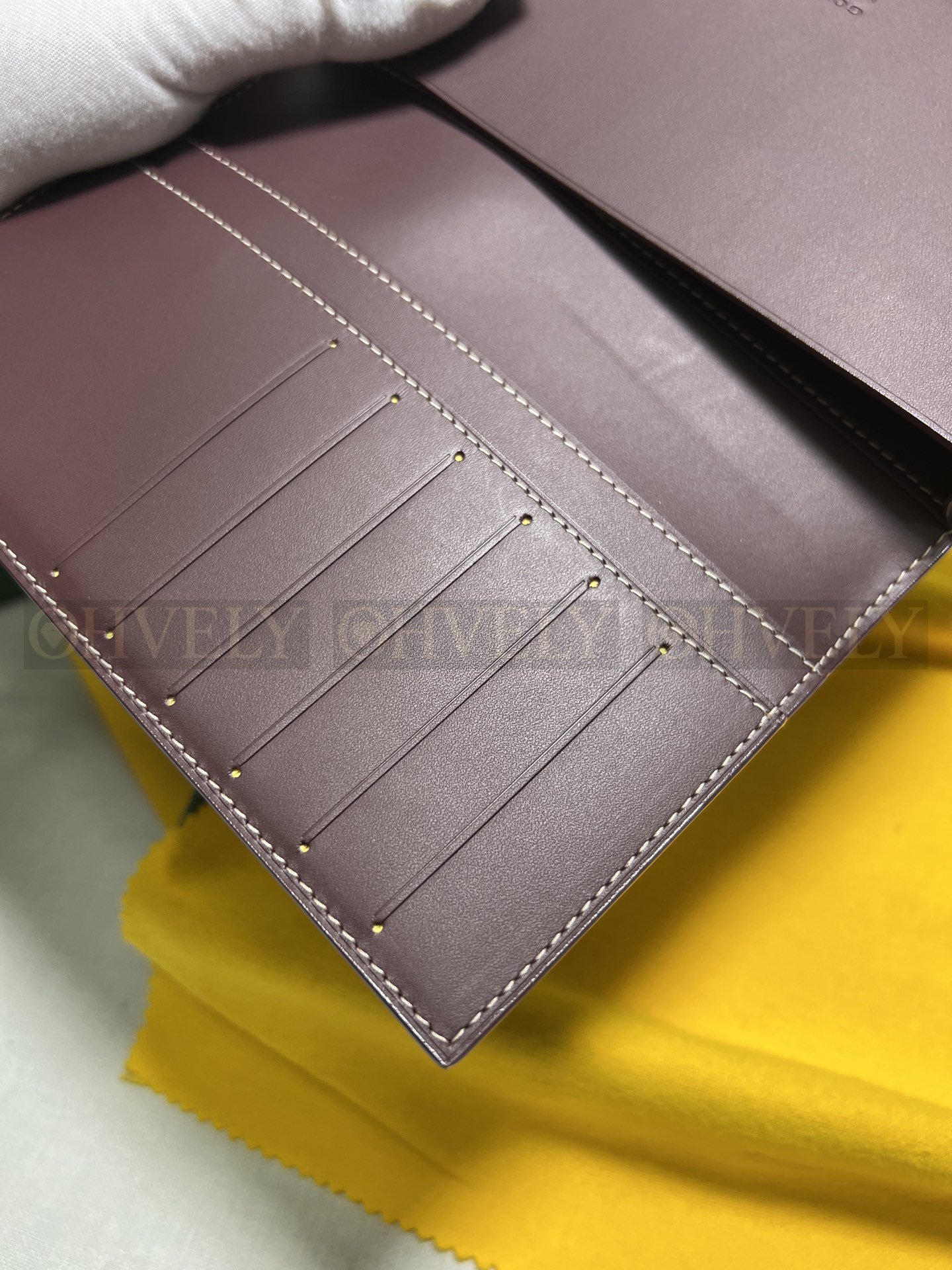 GOYARD 고야드 리슐리외 롱 수납 월렛 레드와인 상품 썸네일