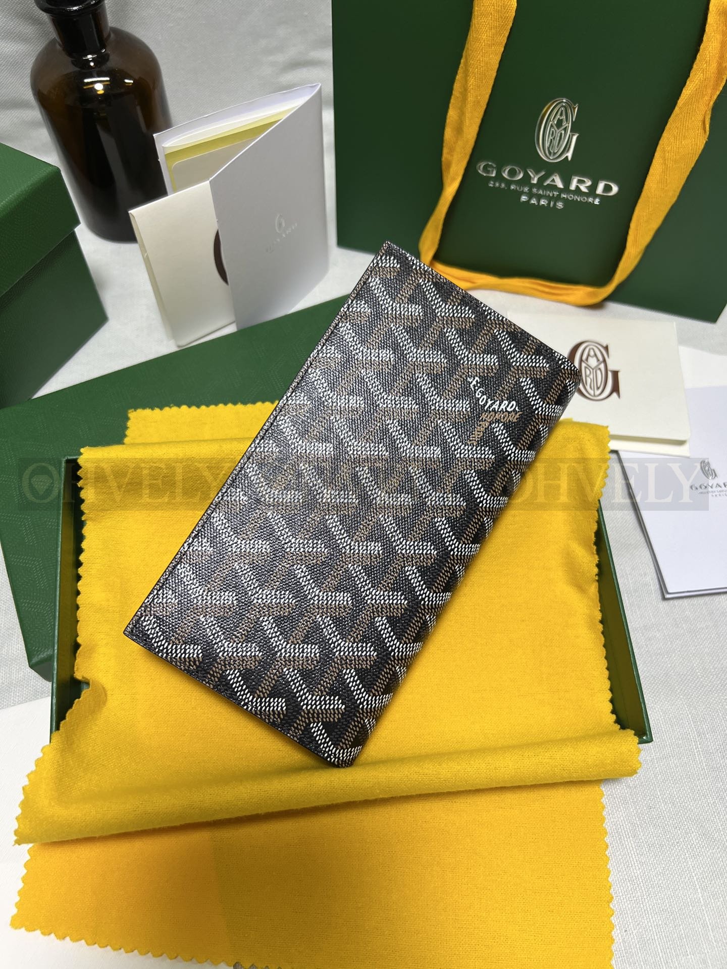 GOYARD 고야드 리슐리외 롱 수납 월렛 블랙 상품 썸네일