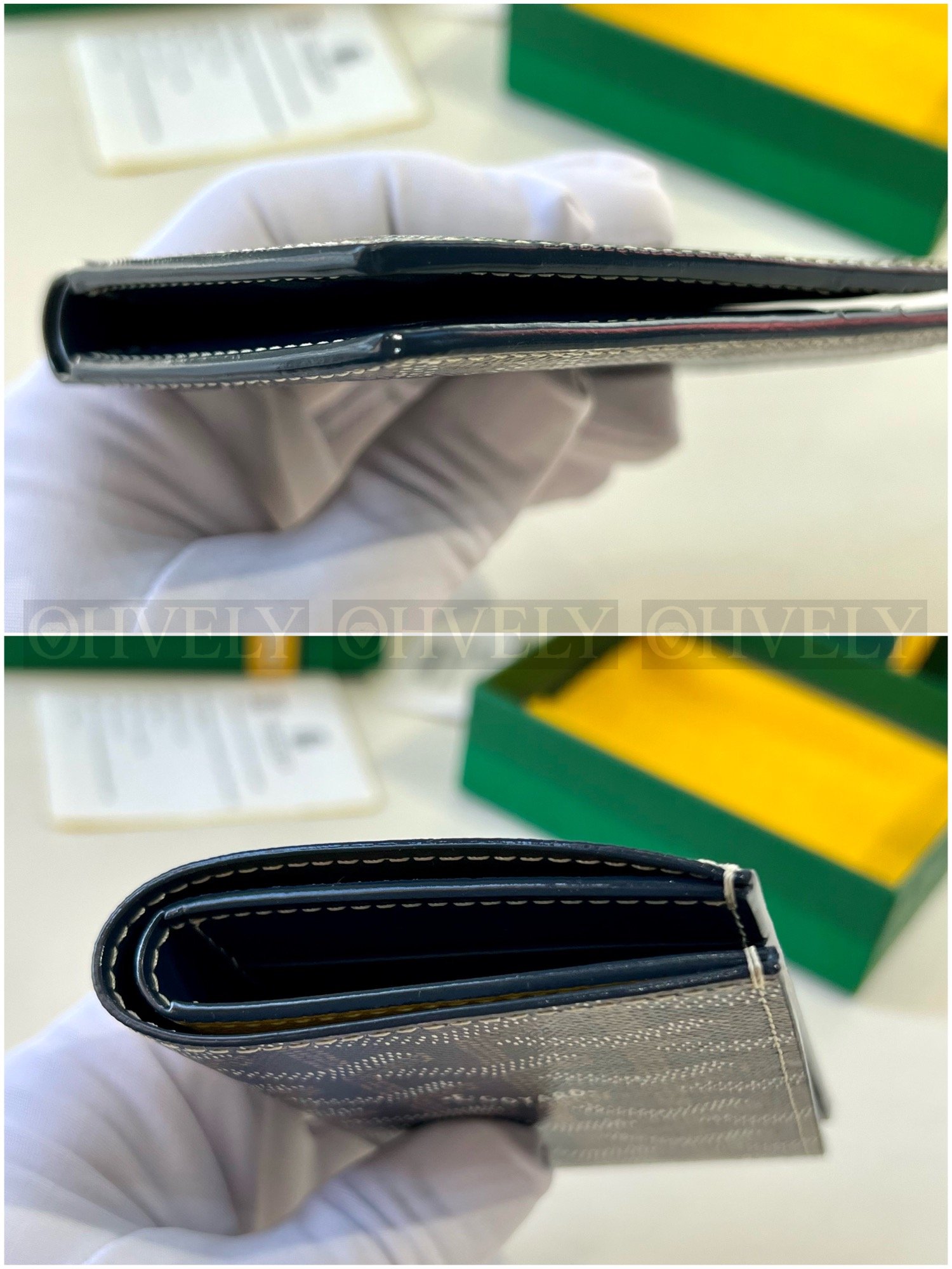 GOYARD 고야드 인서트 빅투아르 카드 홀더 네이비 상품 썸네일