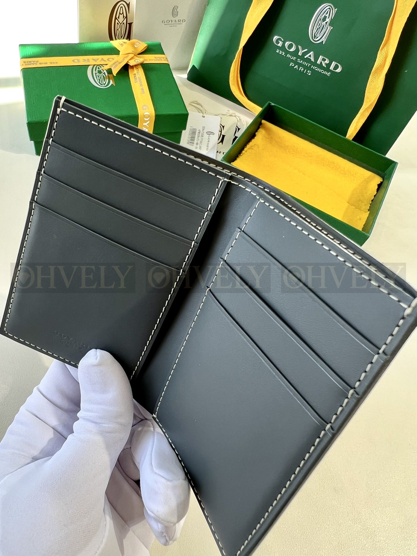GOYARD 고야드 인서트 빅투아르 카드 홀더 블랙 상품 썸네일