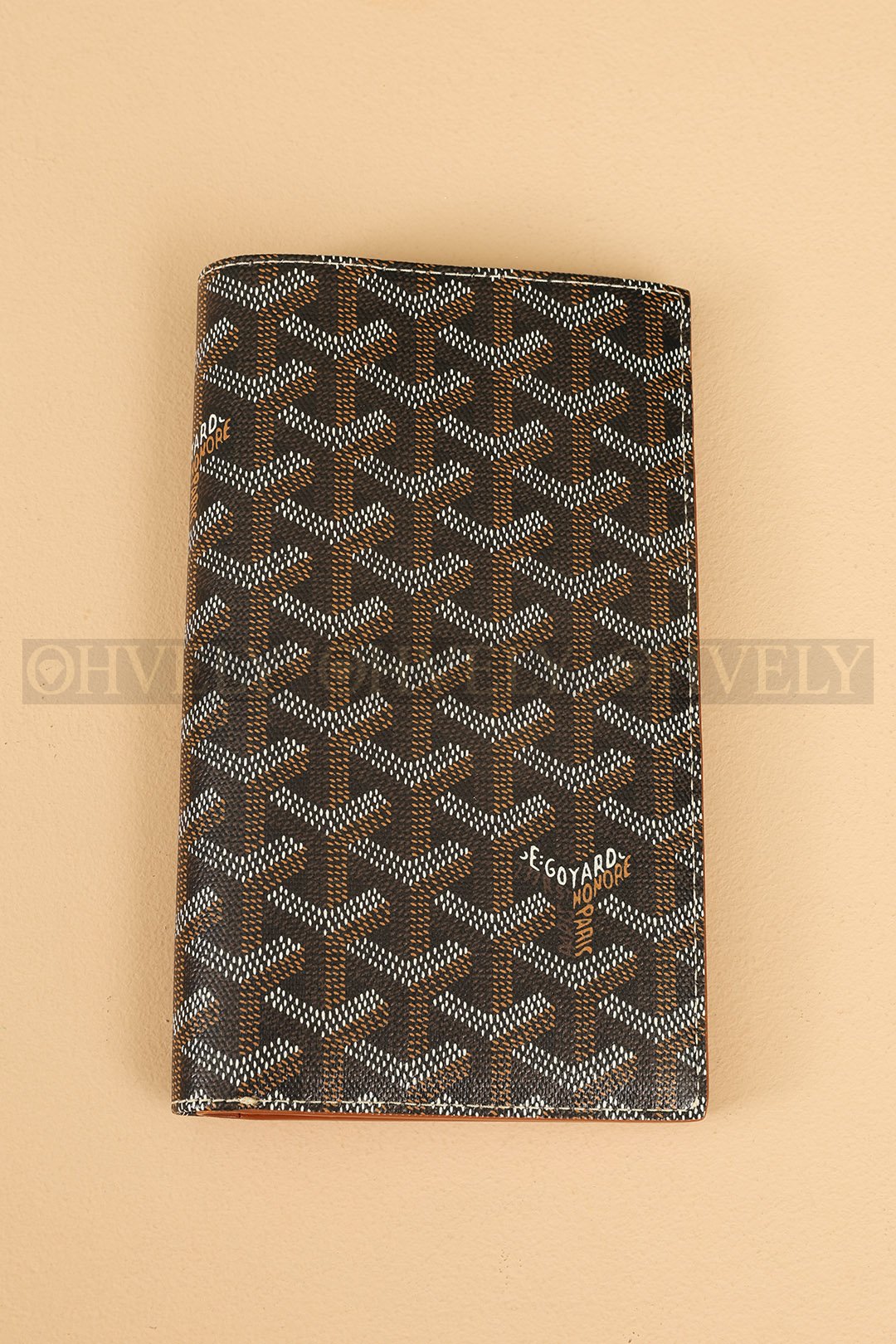 GOYARD 고야드 리슐리외 롱 카드 홀더 블랙&브라운 상품 썸네일
