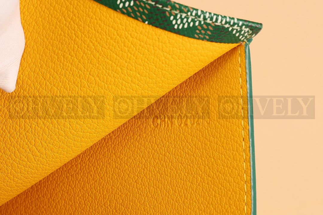 GOYARD 고야드 리슐리외 롱 카드 홀더 그린 상품 썸네일