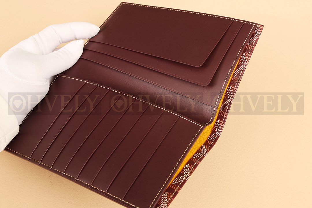 GOYARD 고야드 리슐리외 롱 카드 홀더 레드와인 상품 썸네일