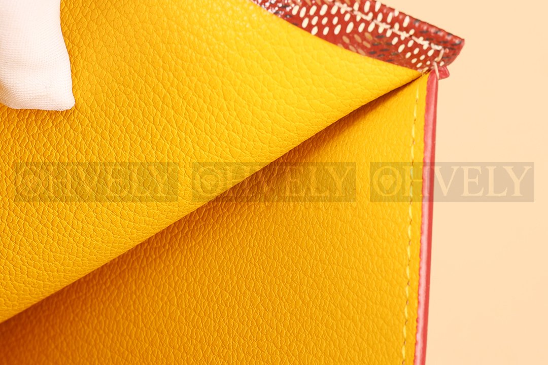 GOYARD 고야드 리슐리외 롱 카드 홀더 레드 상품 썸네일