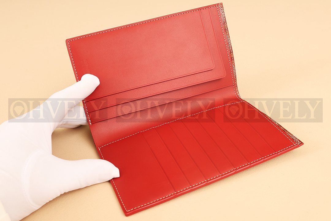 GOYARD 고야드 리슐리외 롱 카드 홀더 레드 상품 썸네일