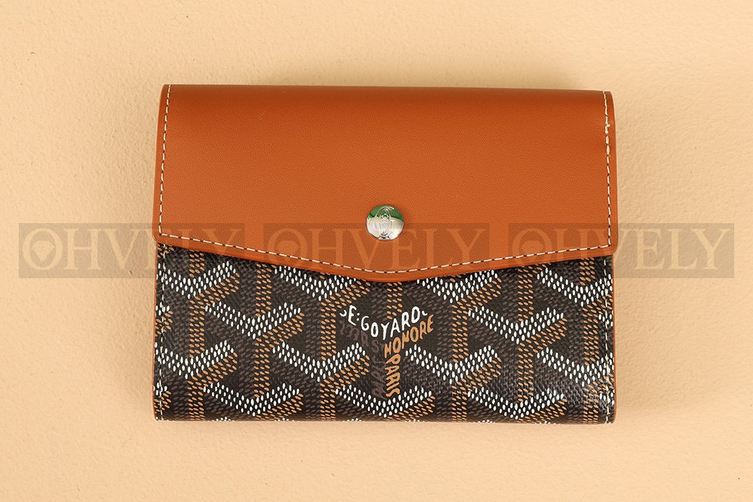 GOYARD 고야드 빅투아르 컴팩트 월렛 블랙 & 브라운 상품 썸네일