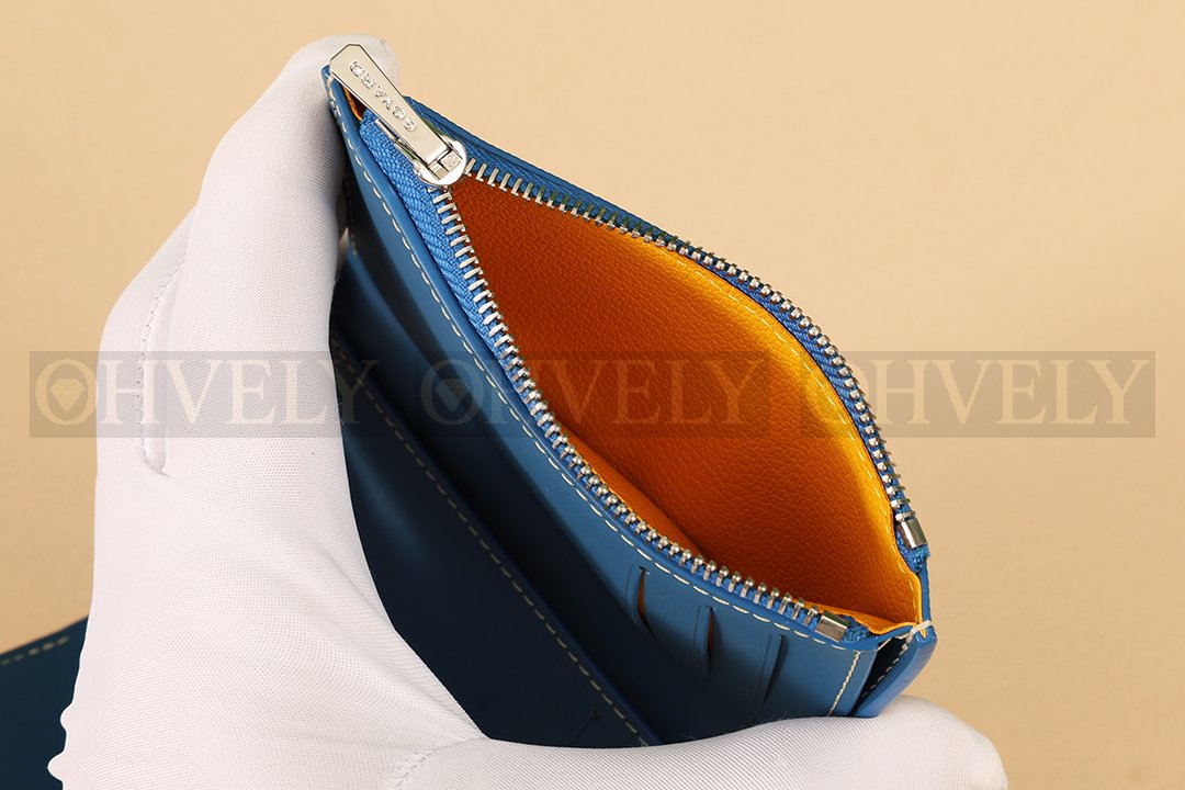 GOYARD 고야드 빅투아르 컴팩트 월렛 블루 상품 썸네일