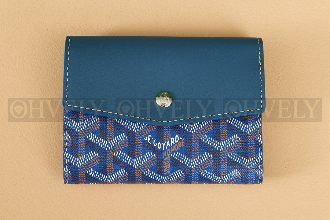 GOYARD 고야드 빅투아르 컴팩트 월렛 블루 상품 썸네일