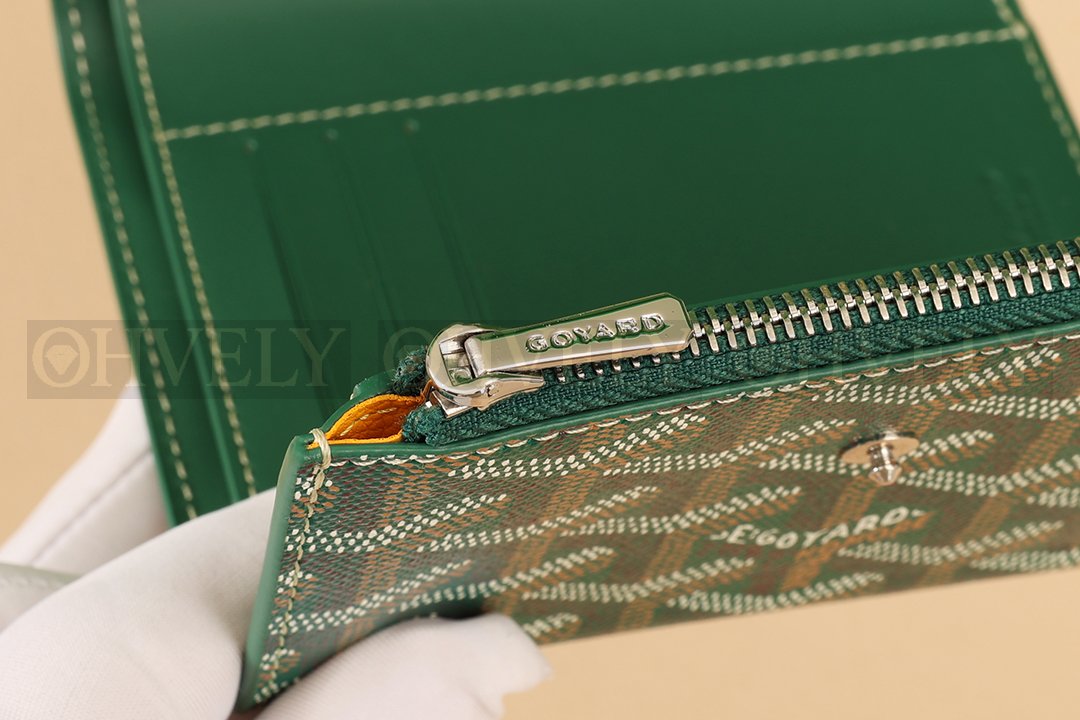 GOYARD 고야드 빅투아르 컴팩트 월렛 그린 상품 썸네일