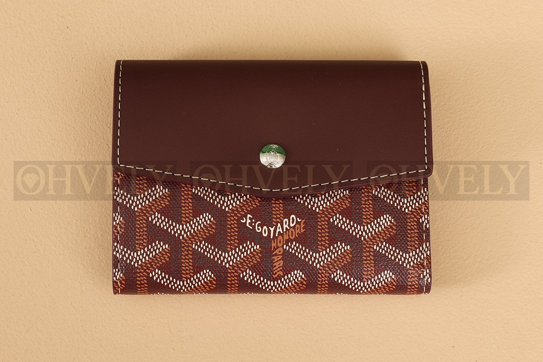 GOYARD 고야드 빅투아르 컴팩트 월렛 레드와인 상품 썸네일