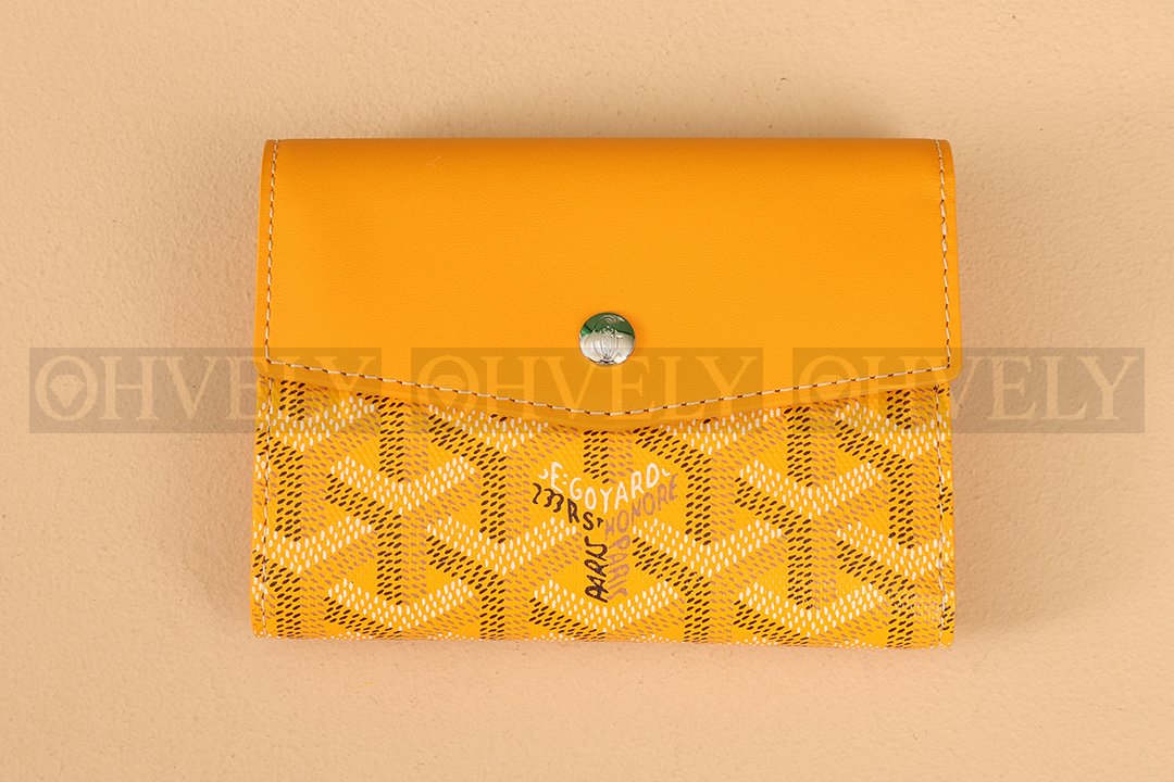 GOYARD 고야드 빅투아르 컴팩트 월렛 옐로우 상품 썸네일