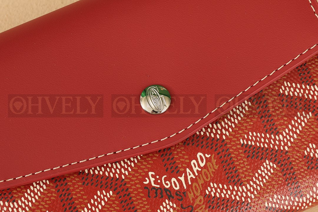 GOYARD 고야드 빅투아르 컴팩트 월렛 레드 상품 썸네일