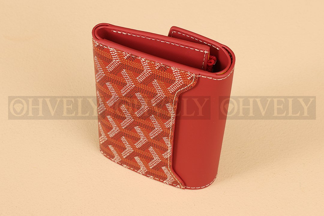 GOYARD 고야드 빅투아르 컴팩트 월렛 레드 상품 썸네일