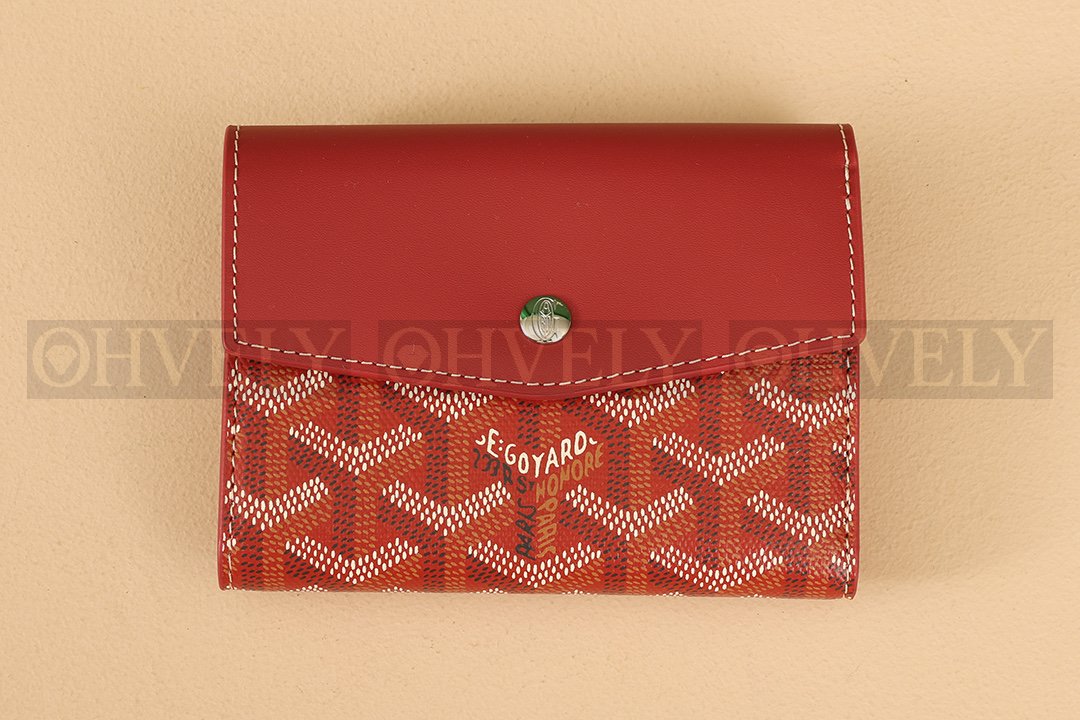 GOYARD 고야드 빅투아르 컴팩트 월렛 레드 상품 썸네일