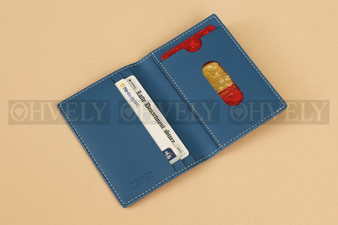 GOYARD 고야드 생 피에르 카드 홀더 블루 상품 썸네일