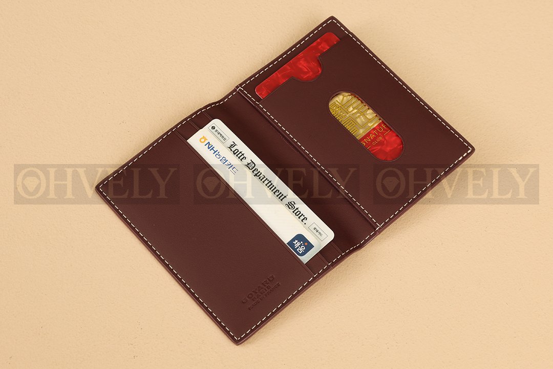 GOYARD 고야드 생 피에르 카드 홀더 레드와인 상품 썸네일