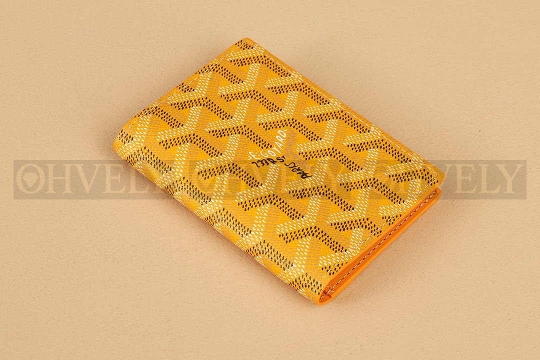 GOYARD 고야드 생 피에르 카드 홀더 옐로우 상품 썸네일