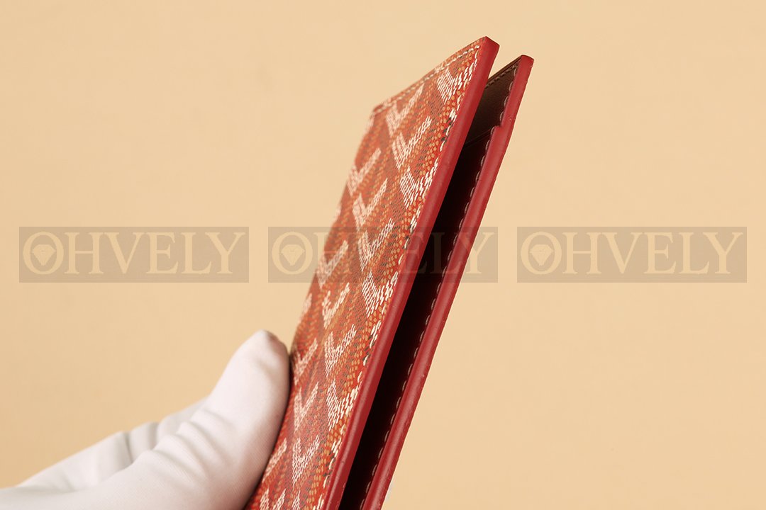 GOYARD 고야드 생 피에르 카드 홀더 레드 상품 썸네일