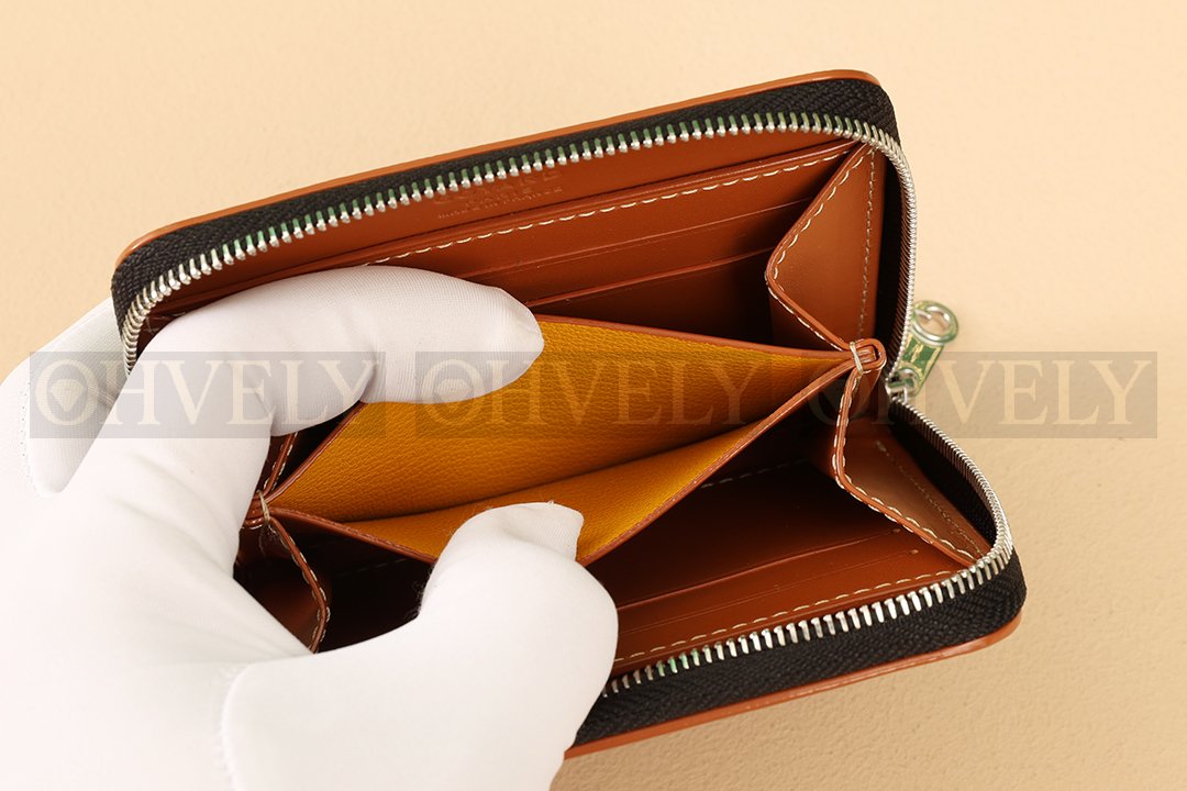 GOYARD 고야드 마티뇽 PM 코인 퍼스 블랙&브라운 상품 썸네일