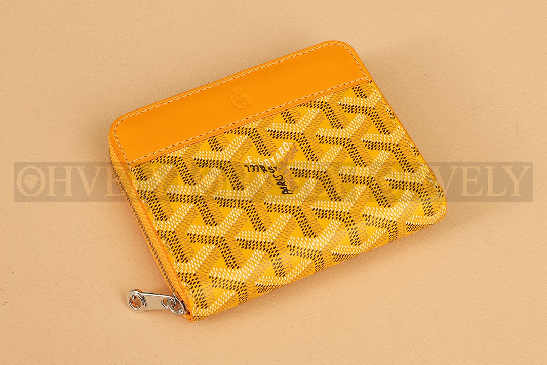 GOYARD 고야드 마티뇽 PM 코인 퍼스 옐로우 상품 썸네일