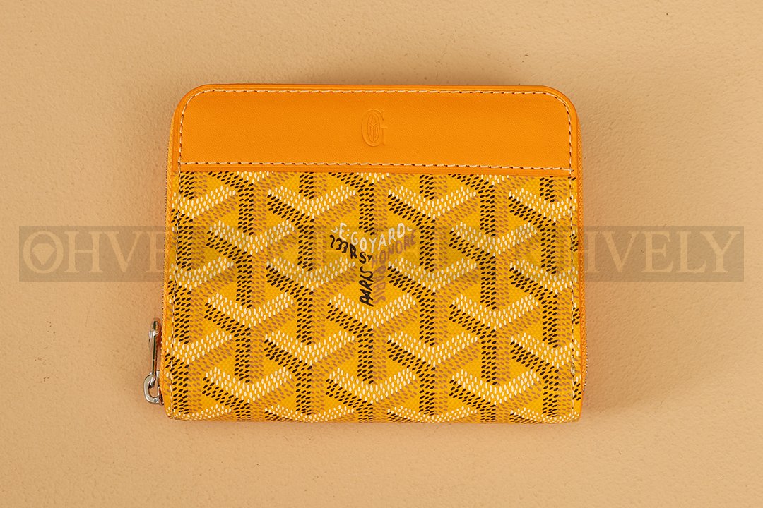 GOYARD 고야드 마티뇽 PM 코인 퍼스 옐로우 상품 썸네일