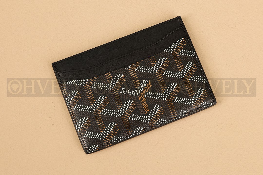 GOYARD 고야드 생 쉴피스 카드 홀더 블랙 상품 썸네일