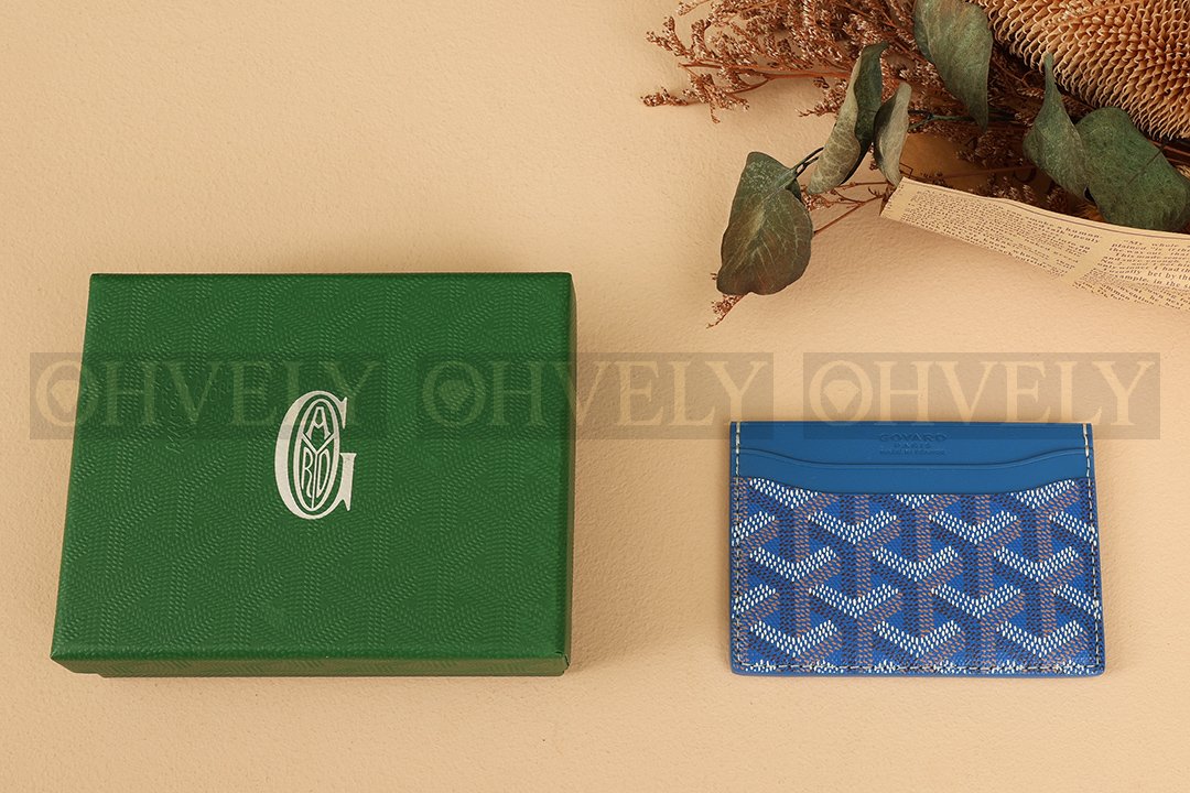 GOYARD 고야드 생 쉴피스 카드 홀더 블루 상품 썸네일