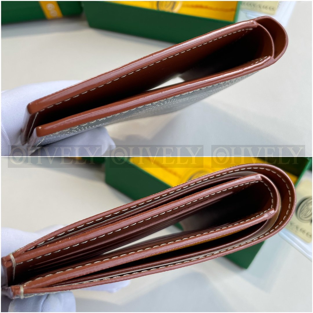 GOYARD 고야드 빅투아르 반지갑 블랙&브라운 상품 썸네일