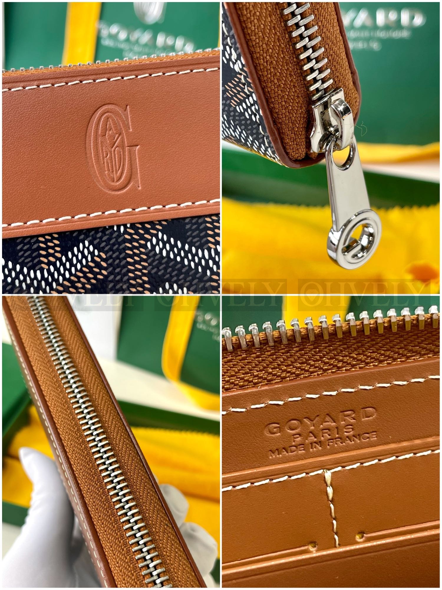 GOYARD 고야드 마티뇽 GM 월렛 블랙&브라운 상품 썸네일