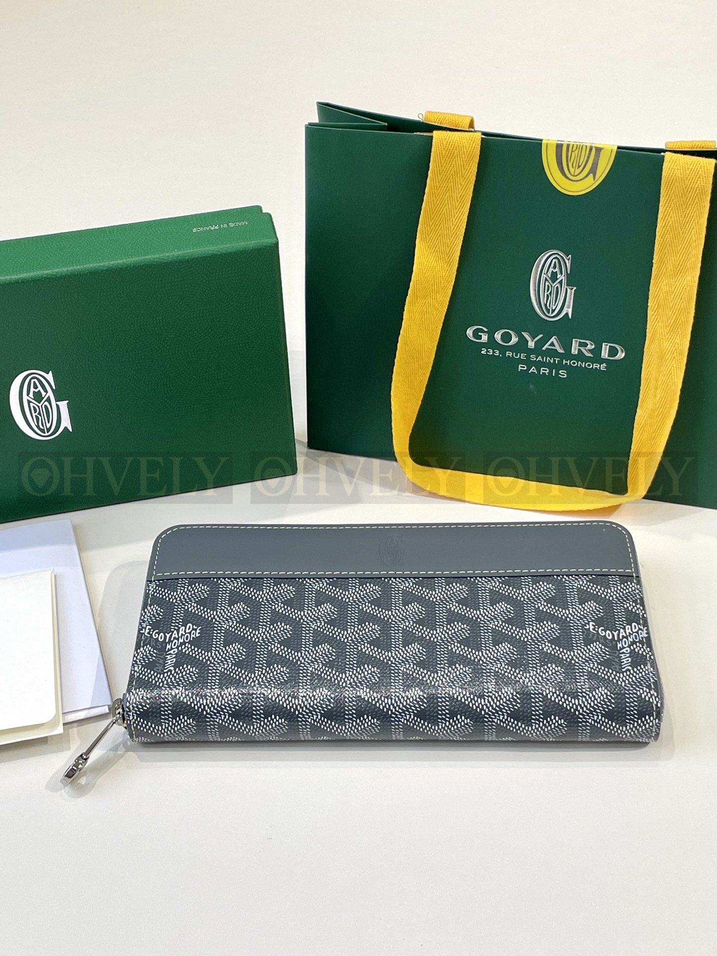 GOYARD 고야드 마티뇽 GM 월렛 그레이 상품 썸네일