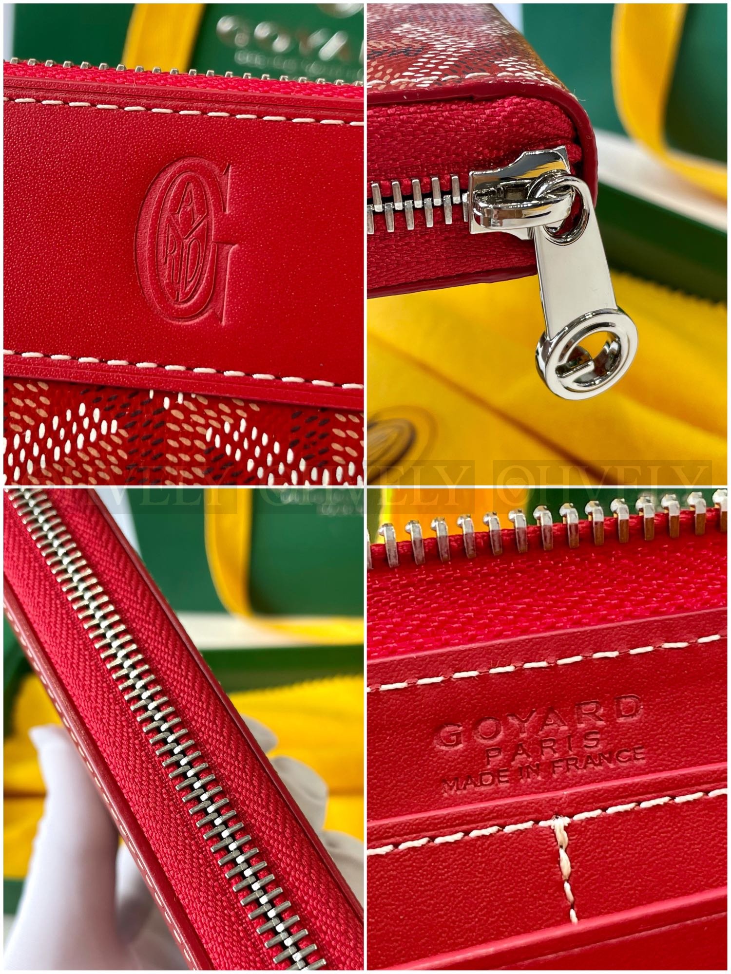 GOYARD 고야드 마티뇽 GM 월렛 레드 상품 썸네일