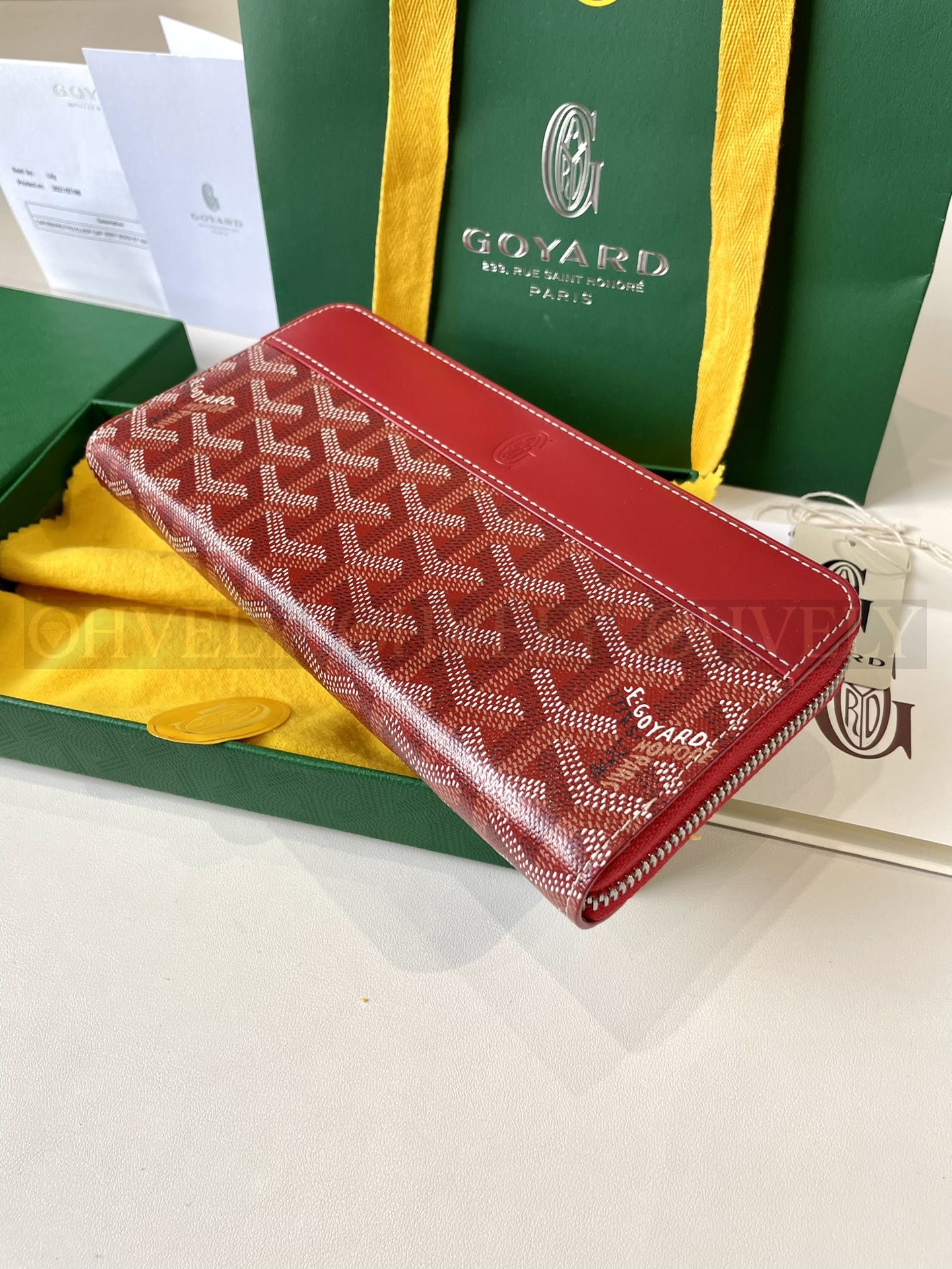 GOYARD 고야드 마티뇽 GM 월렛 레드 상품 썸네일