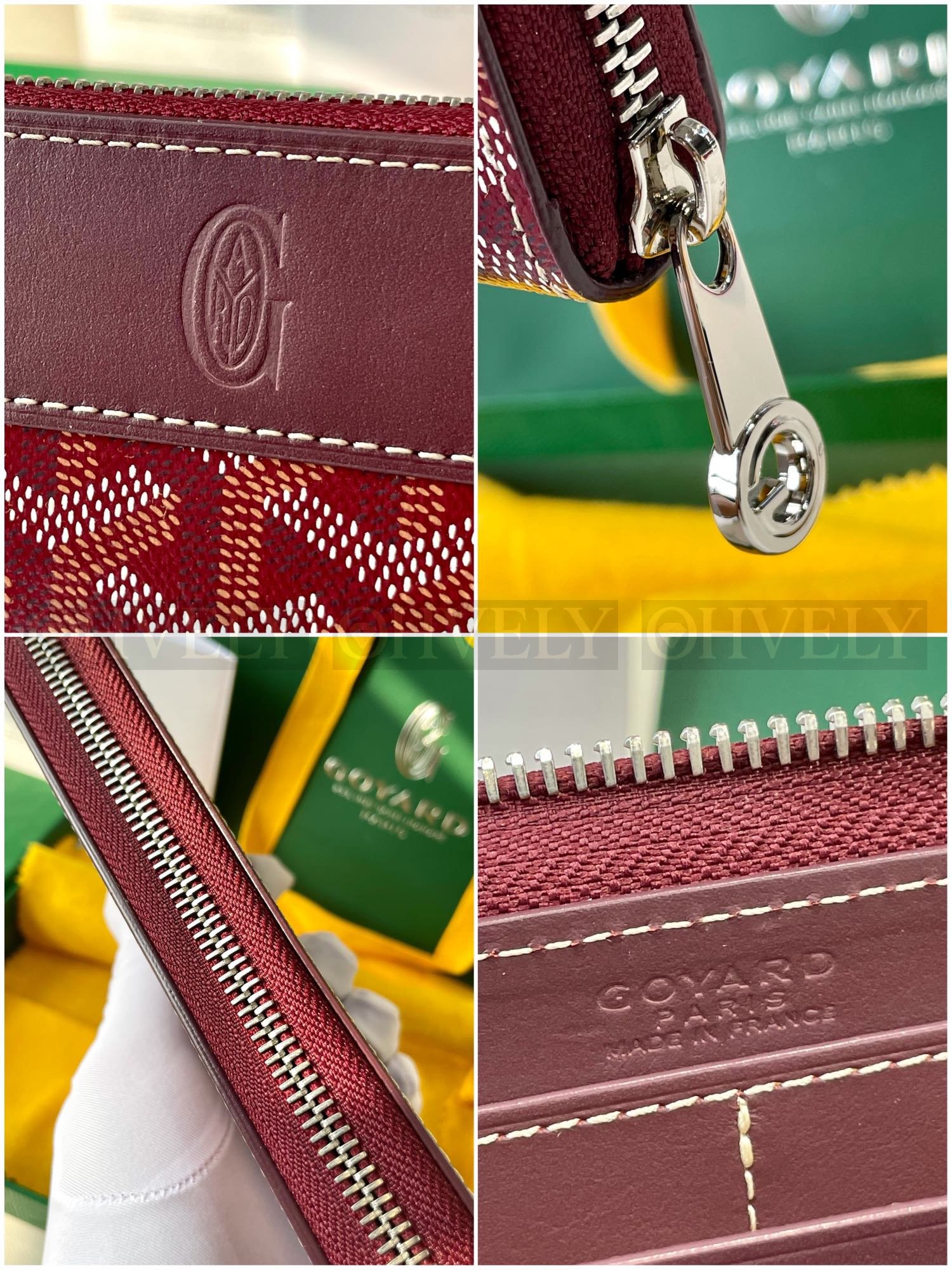 GOYARD 고야드 마티뇽 GM 월렛 버건디 상품 썸네일