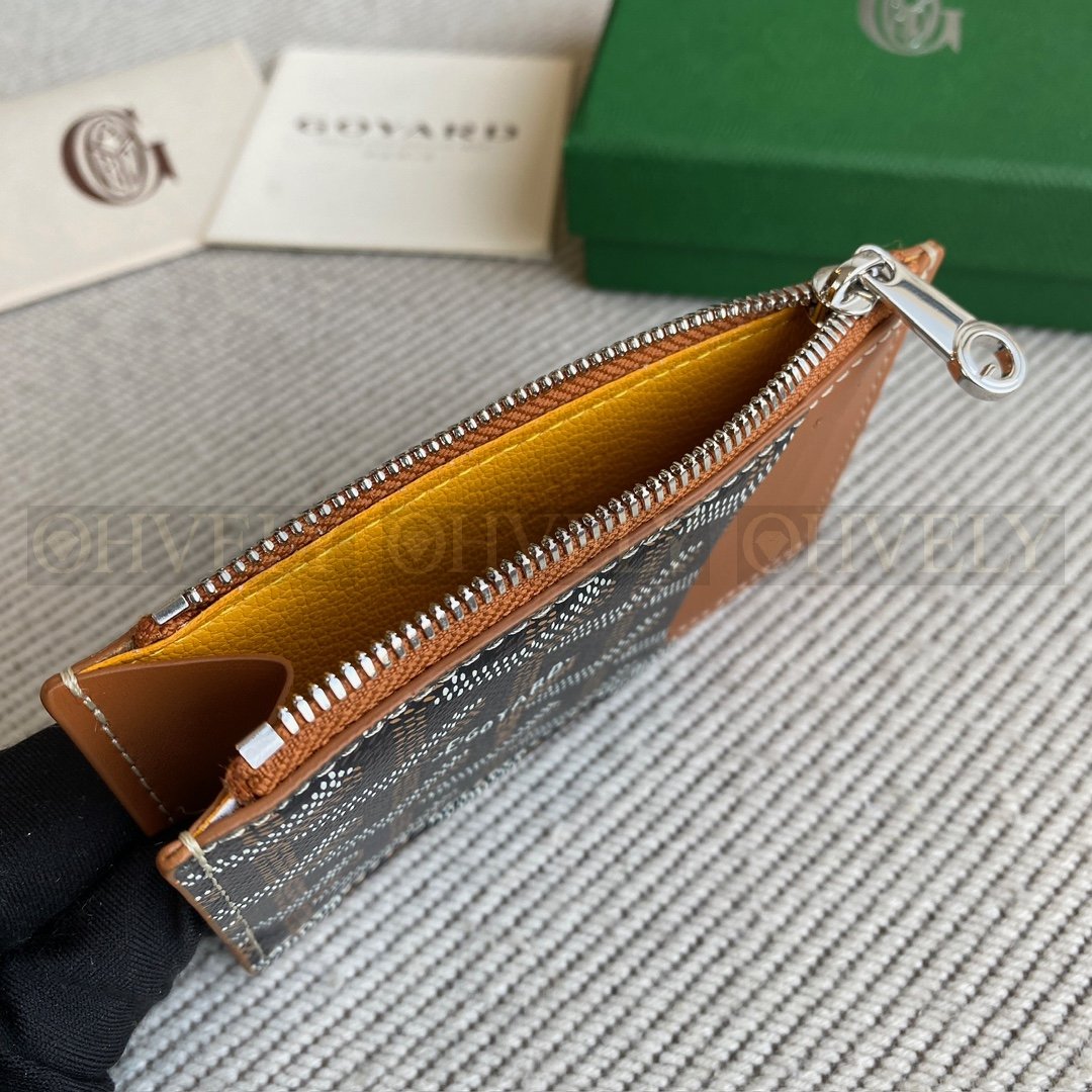 GOYARD 고야드 마티뇽 카드 홀더 블랙&브라운 상품 썸네일