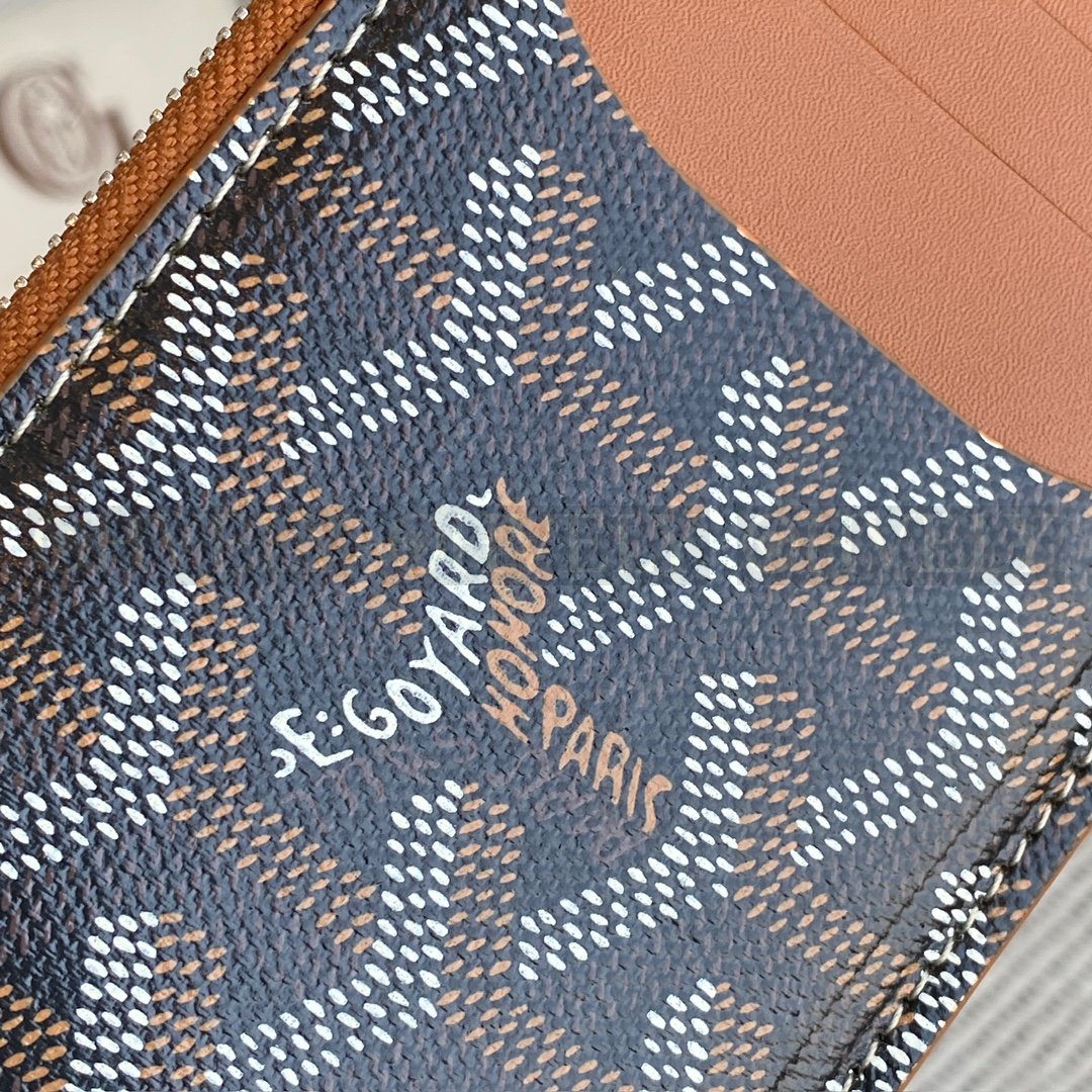 GOYARD 고야드 마티뇽 카드 홀더 블랙&브라운 상품 썸네일