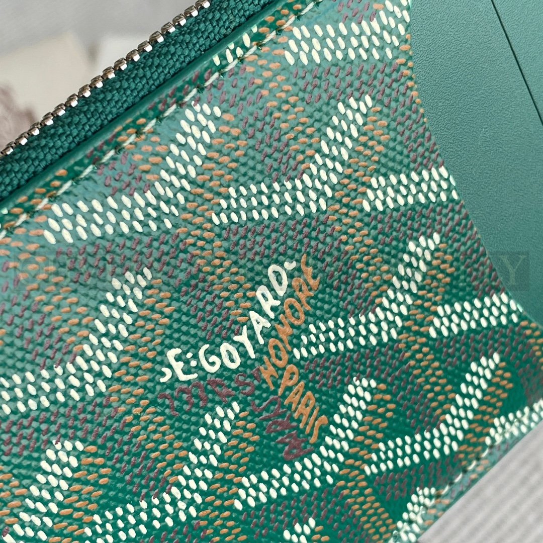 GOYARD 고야드 마티뇽 카드 홀더 그린 상품 썸네일