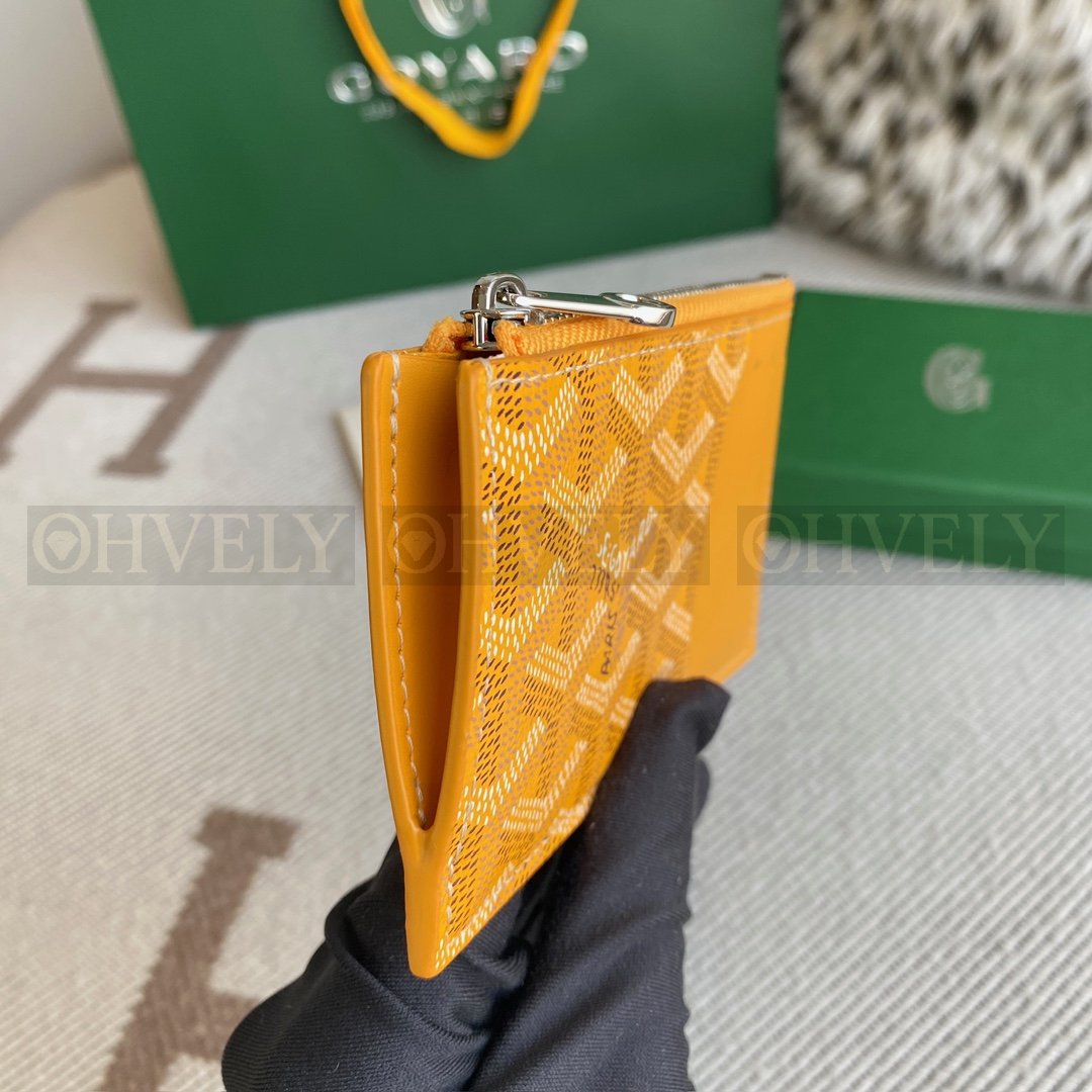 GOYARD 고야드 마티뇽 카드 홀더 옐로우 상품 썸네일