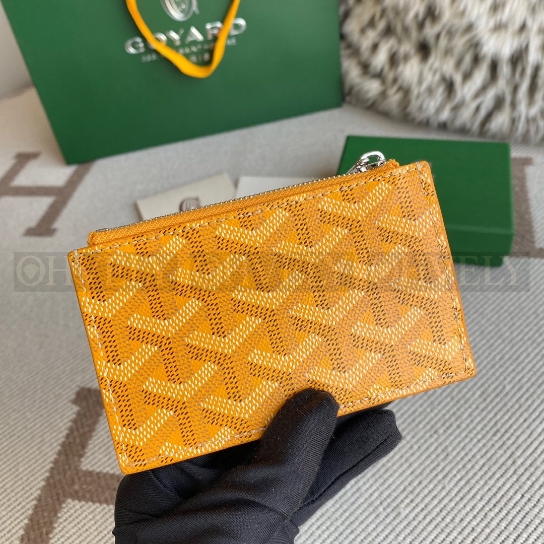 GOYARD 고야드 마티뇽 카드 홀더 옐로우 상품 썸네일