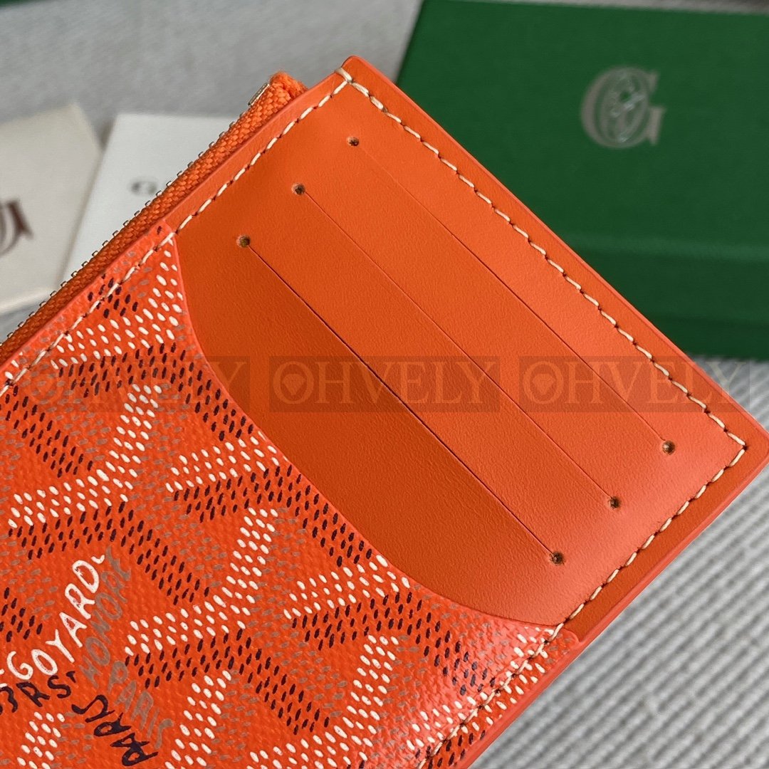 GOYARD 고야드 마티뇽 카드 홀더 오렌지 상품 썸네일
