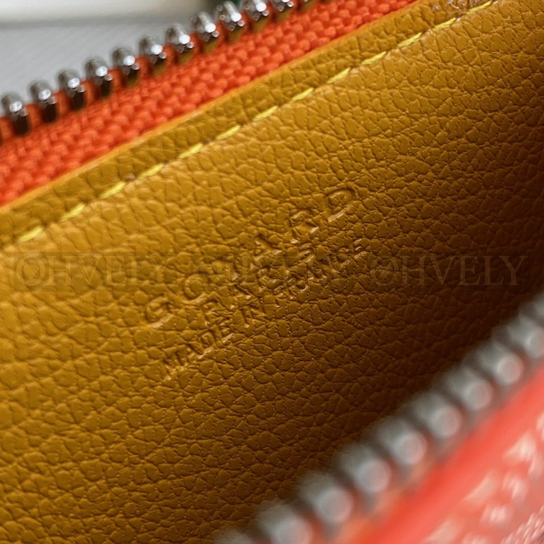 GOYARD 고야드 마티뇽 카드 홀더 오렌지 상품 썸네일