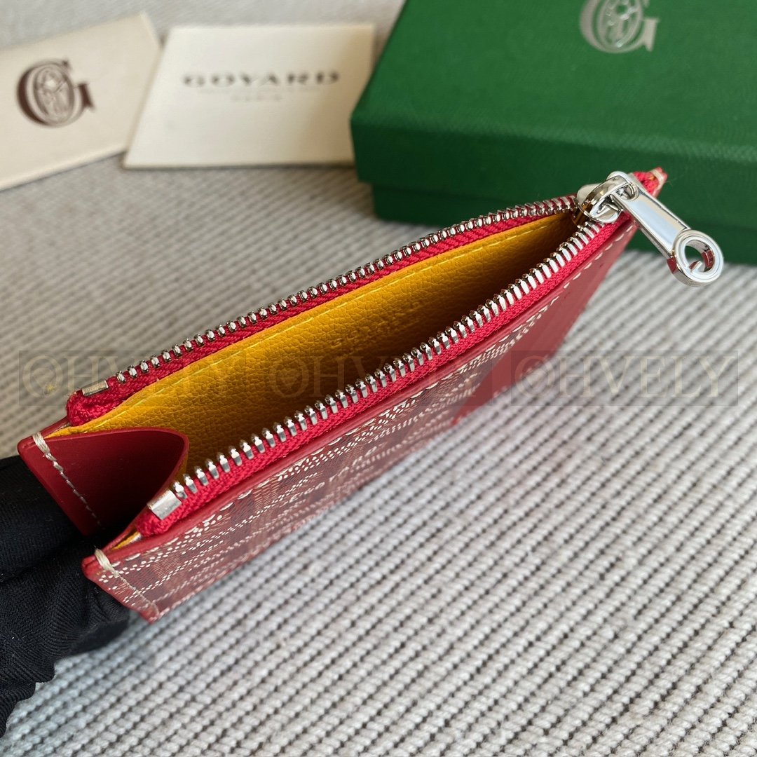GOYARD 고야드 마티뇽 카드 홀더 레드 상품 썸네일