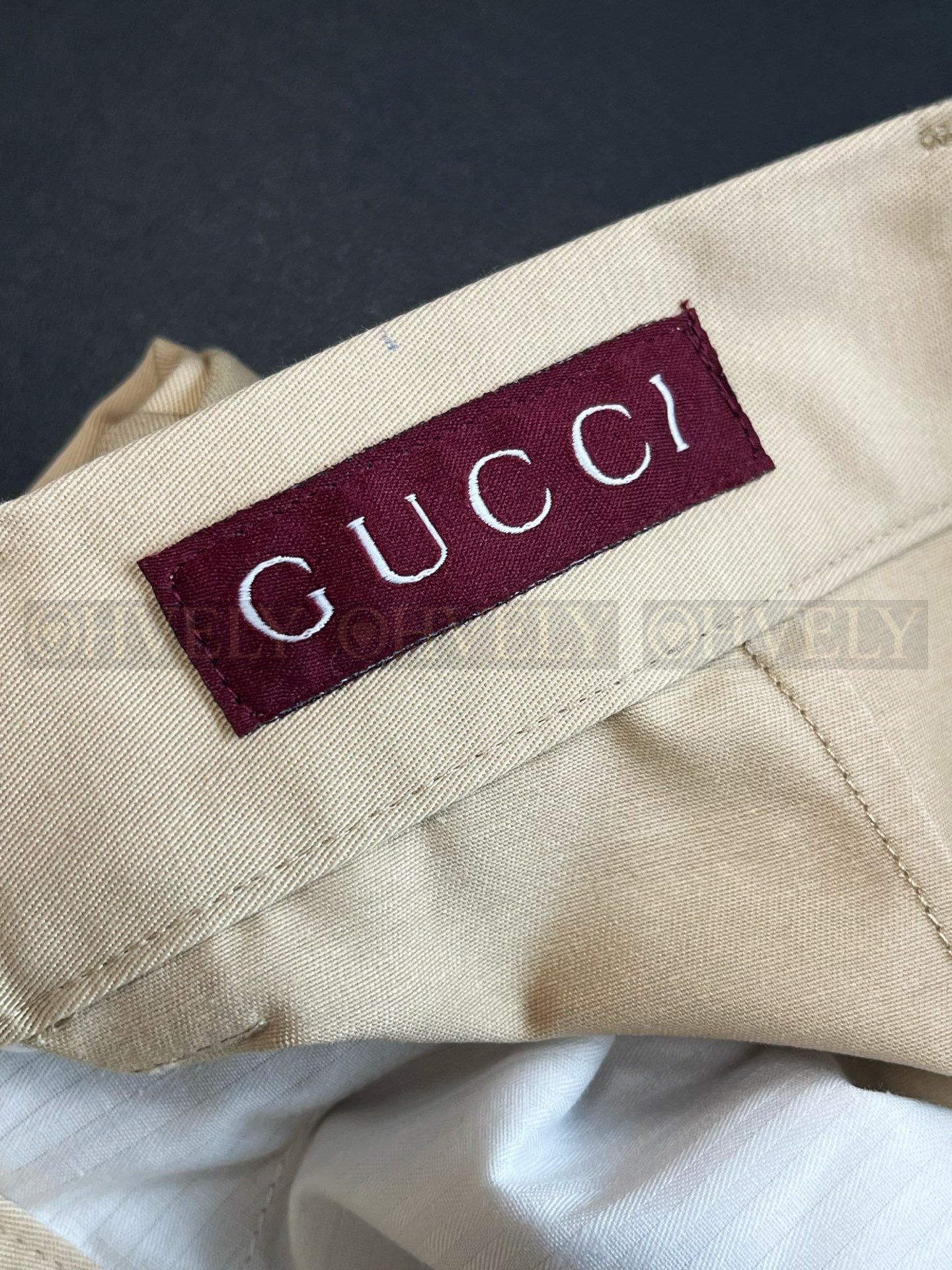 【 ZP버전 】구찌 Gucci 웹 디테일 코튼 드라이버 반바지 상품 썸네일