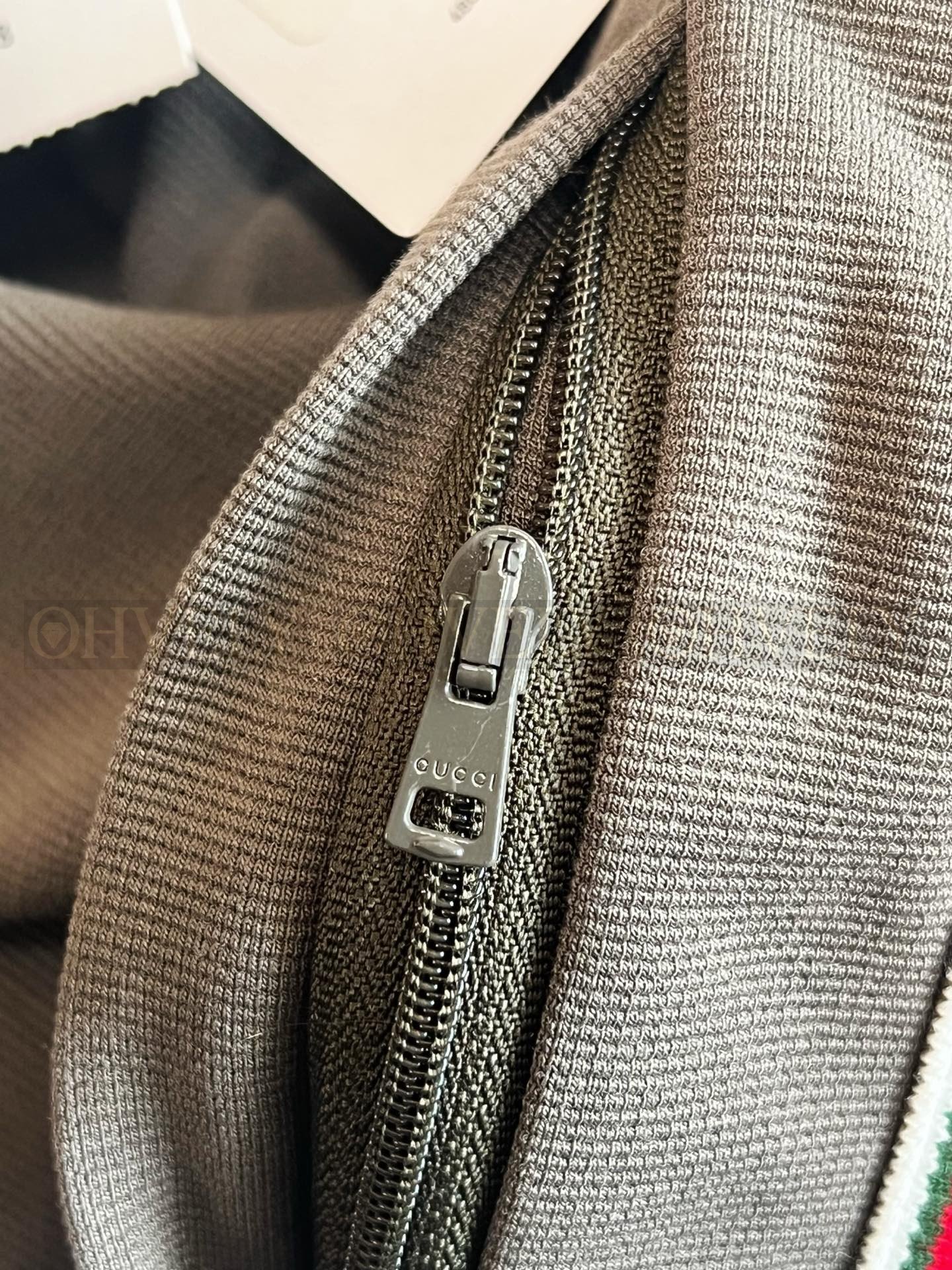 【 ZP버전 】구찌 Gucci 웹 스트라이프 저지 폴로 반바지 상품 썸네일