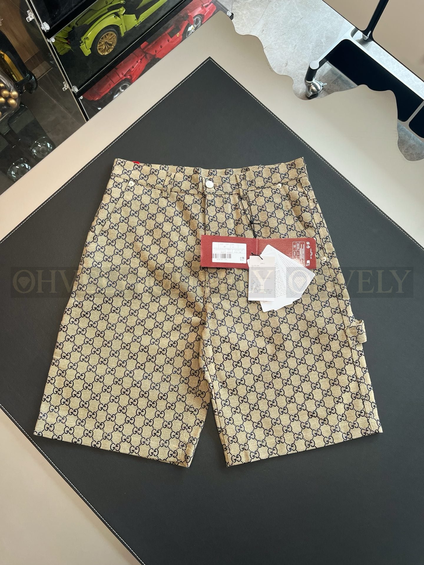【 ZP버전 】구찌 Gucci GG 자카드 반바지 상품 썸네일