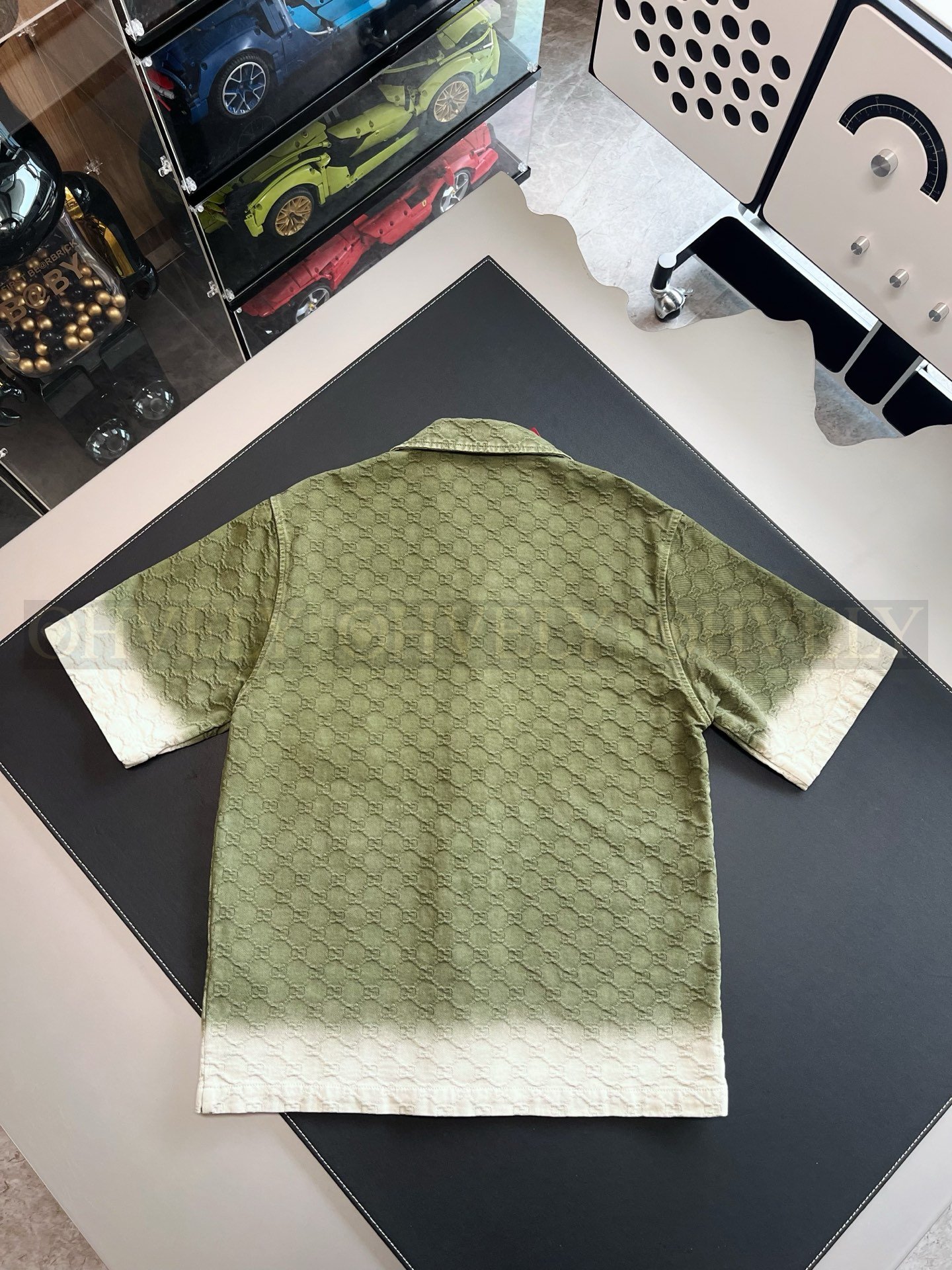 【 ZP버전 】구찌 Gucci GG 자카드 데님 그라데이션 셔츠 상품 썸네일