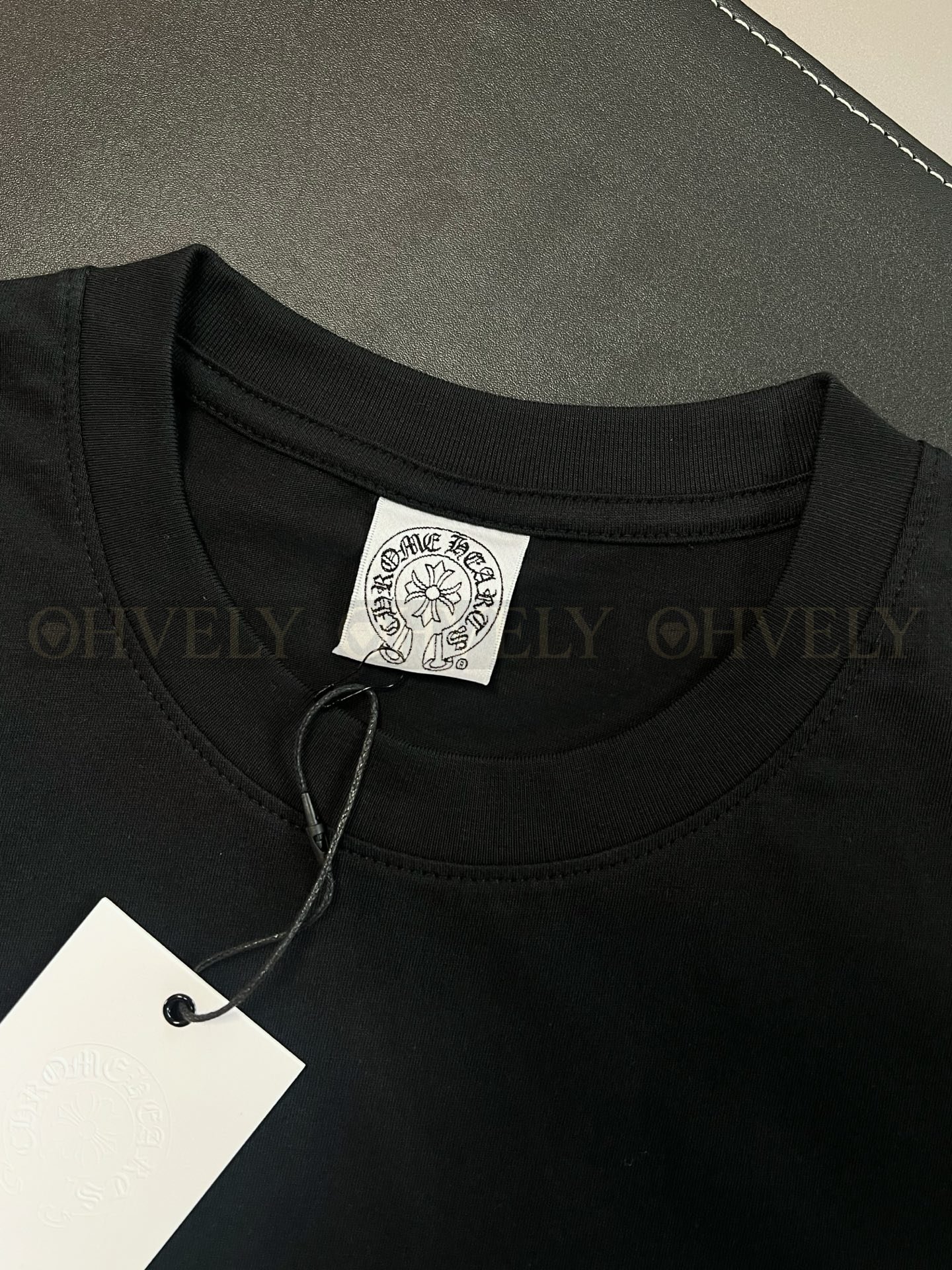 【 ZP버전 】크롬하츠 Chrome Hearts 대거 로고 포켓 반팔 티셔츠 상품 썸네일