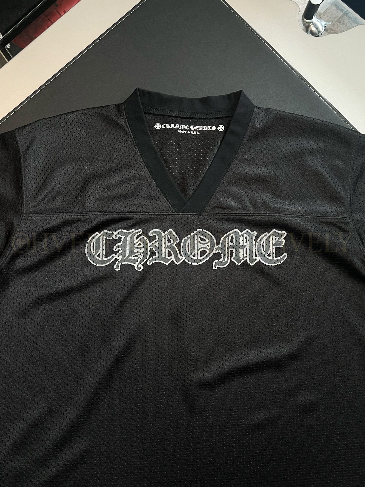 【 ZP버전 】크롬하츠 Chrome Hearts 글리터 로고 메쉬 하키 저지 상품 썸네일