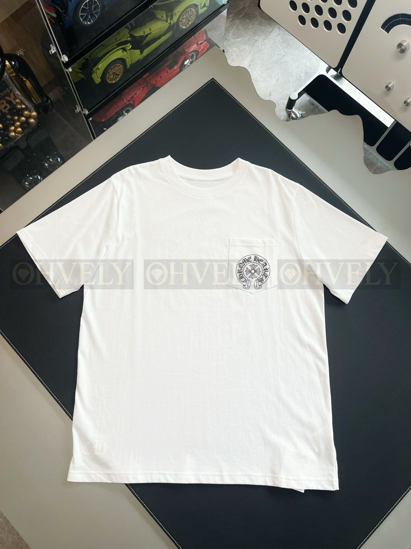 【 ZP버전 】크롬하츠 Chrome Hearts 마이애미 한정 호스슈 반팔 티셔츠 상품 썸네일