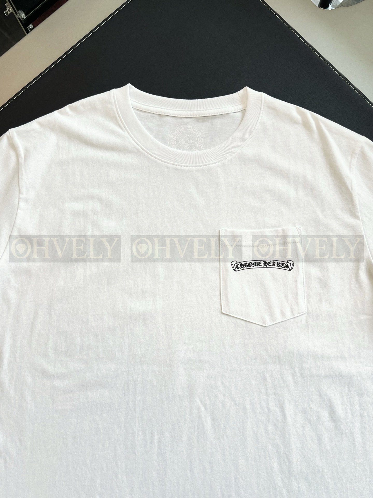 【 ZP버전 】크롬하츠 Chrome Hearts BS 플뢰르 모노그램 플레임 반팔 티셔츠 상품 썸네일